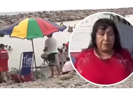 Mujer prófuga fue capturada mientras disfruta de la playa