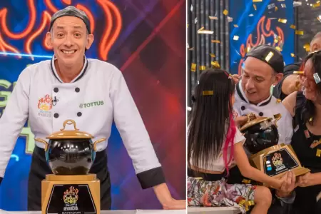 Christian Ysla es el flamante ganador de 'El Gran Chef Famosos'.