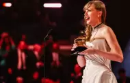 Taylor Swift rompe record histrico en los Grammys tras ganar premio 'Mejor lbum del ao' por cuarta vez