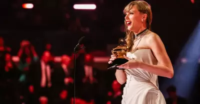 Taylor Swift rompe rcord histrico durante Grammys 2024.