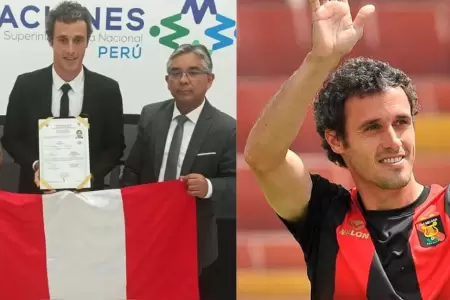 Horacio Orzán se nacionalizó peruano