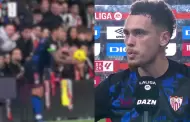 Repugnante! Hincha fue captado realizndole tocamientos indebidos a jugador del Sevilla en pleno partido