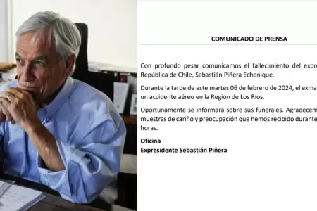 Oficina de Piera comunic su fallecimiento