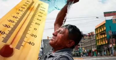 Lima registr cifra rcord de calor.