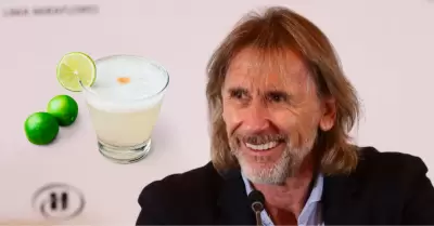 Ricardo Gareca responde si el pisco es peruano o chileno.