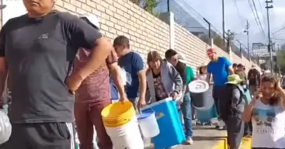 Sedapar anuncia a qu hora volver el agua potable a la ciudad de Arequipa.