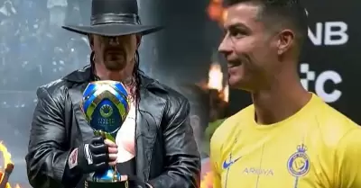 Undertaker visit a Cristiano Ronaldo.
