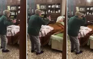 Abuelito baila para su esposa con Alzheimer y darle alegra a su vida: "Ejemplo de amor verdadero"