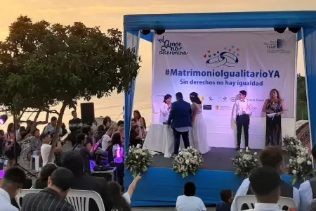 Municipalidad de Miraflores rechaza bodas simblicas LGBTI.