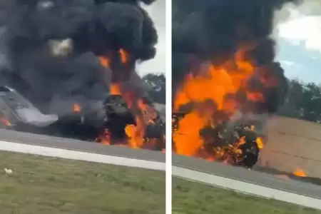 Accidente de avin en Florida.