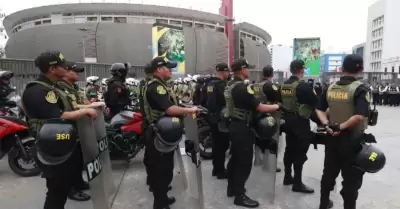 Cerca de 1800 policas brindarn seguridad en partido entre Alianza y la 'U'.