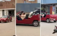 Joven se sorprende con singular carro modificado en las calles de Chiclayo: "Un transformers peruano"