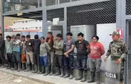 La Libertad: Polica detiene a 40 mineros ilegales con armas en Pataz, pero Fiscala los libera
