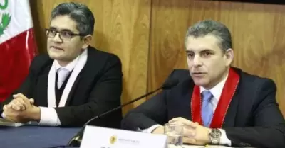Fiscales Jos Domingo Prez y Rafael Vela.