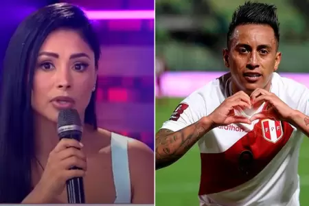 Pamela Franco admiti� que tuvo una relaci�n con Christian Cueva.