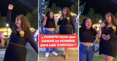 Mujer pide hombre que gane 90 mil pesos.