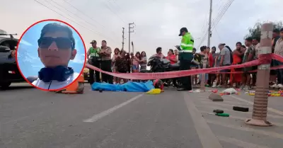 Motociclista fallece por impacto con automvil en Nuevo Chimbote