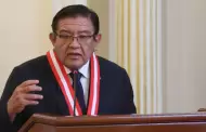 Presidente del JNE acusa al Congreso de coordinar declaraciones de Villanueva para removerlo: "Les soy incmodo"