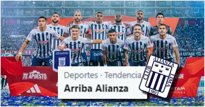 Por qu "Arriba Alianza" es tendencia en redes?