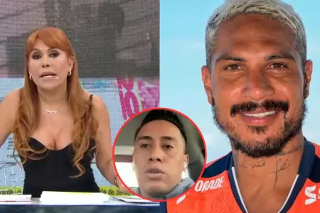 Magaly habla sobre Paolo Guerrero y Christian Cueva