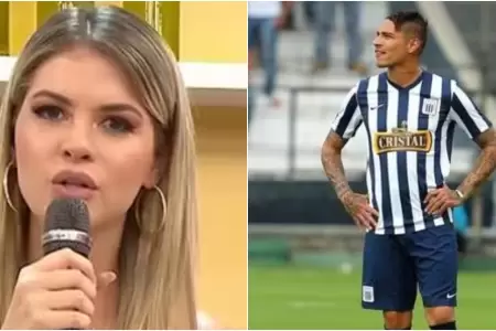 Brunella Horna asegura que Paolo Guerrero quiere jugar en Alianza?