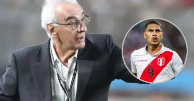 Jorge Fossati habl de Paolo Guerrero.