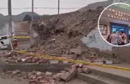 Tragedia en Comas!: Joven pierde la vida tras caerle encima la pared de un colegio