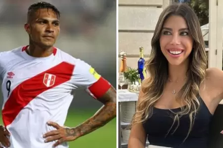 Alondra Garca Mir y Paolo Guerrero vienen a Lima.