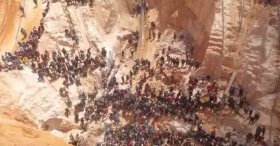 Derrumbe en mina de Venezuela deja 30 muertos.