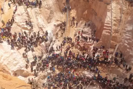 Derrumbe en mina de Venezuela deja 30 muertos.