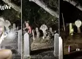 ¡Sin miedo a los espíritus! Mujer limpia tumbas abandonadas y se hace viral en redes