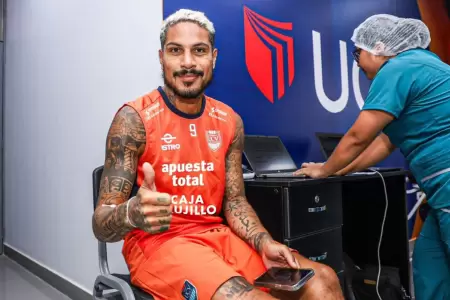 Paolo Guerrero pas exmenes mdicos con UCV.