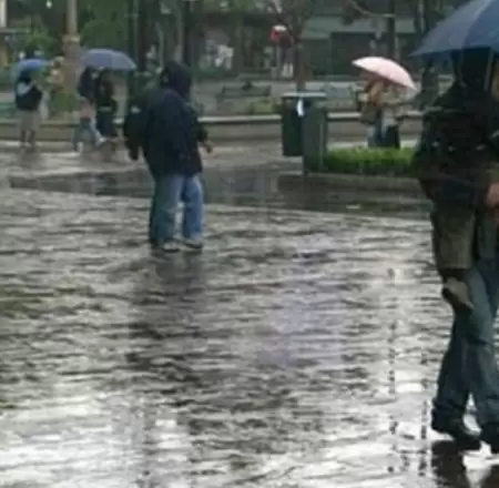 Seis regiones del país padecerán lluvias intensas.