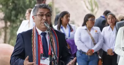 Gobernador regional de Cusco, Werner Salcedo.