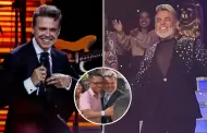 Dos gotas de agua! Andrs Hurtado es confundido con Luis Miguel durante concierto en Lima: "Por el cabello"