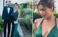 Milett Figueroa impact en la boda de la hija de Marcelo Tinelli con sensual vestido: "Ella es una bomba"
