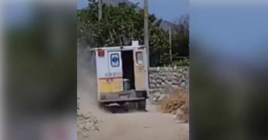 Indignación en Áncash: Ambulancia es captada trasladando ollas y gaseosas en plena emergencia por dengue