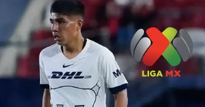 Piero Quispe sorprendido con Liga MX.