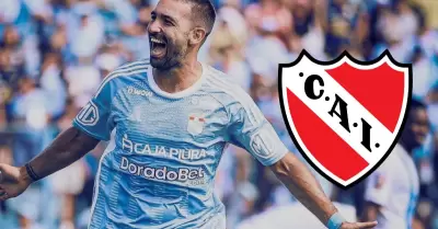 Martn Cauteruccio demand a Independiente.