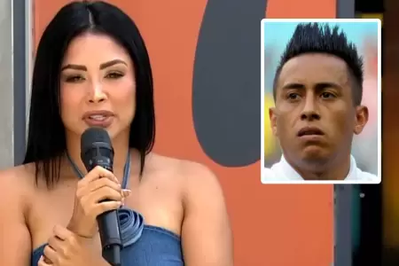 Pamela Franco niega haber usado palabras despectivas contra Christian Cueva.