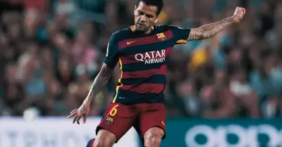 Dani Alves recibi dura sancin de Barcelona.