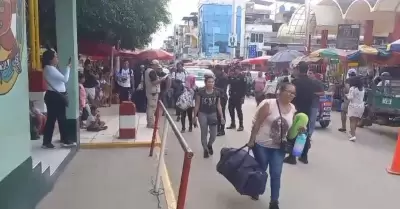 28 extranjeros indocumentados fueron expulsados hacia Ecuador