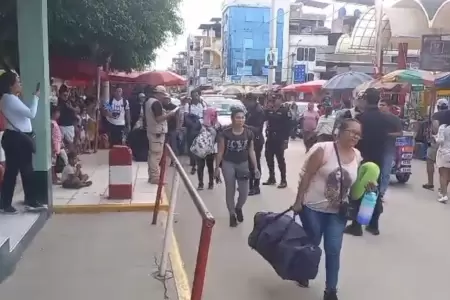 28 extranjeros indocumentados fueron expulsados hacia Ecuador