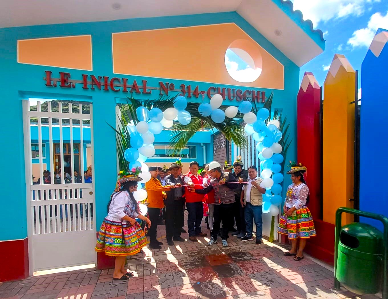 Pronied y Municipalidad Distrital de Chuschi inauguran nuevas instalaciones de instituciones educativas 314 y 366 en Ayacucho