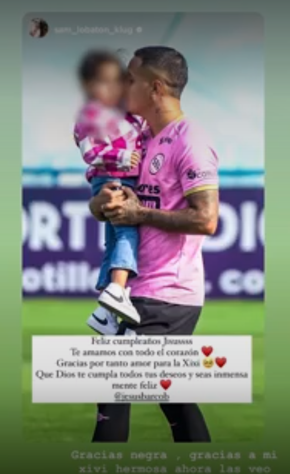 Samahara Lobatón dedica mensaje a Jesús Barco.