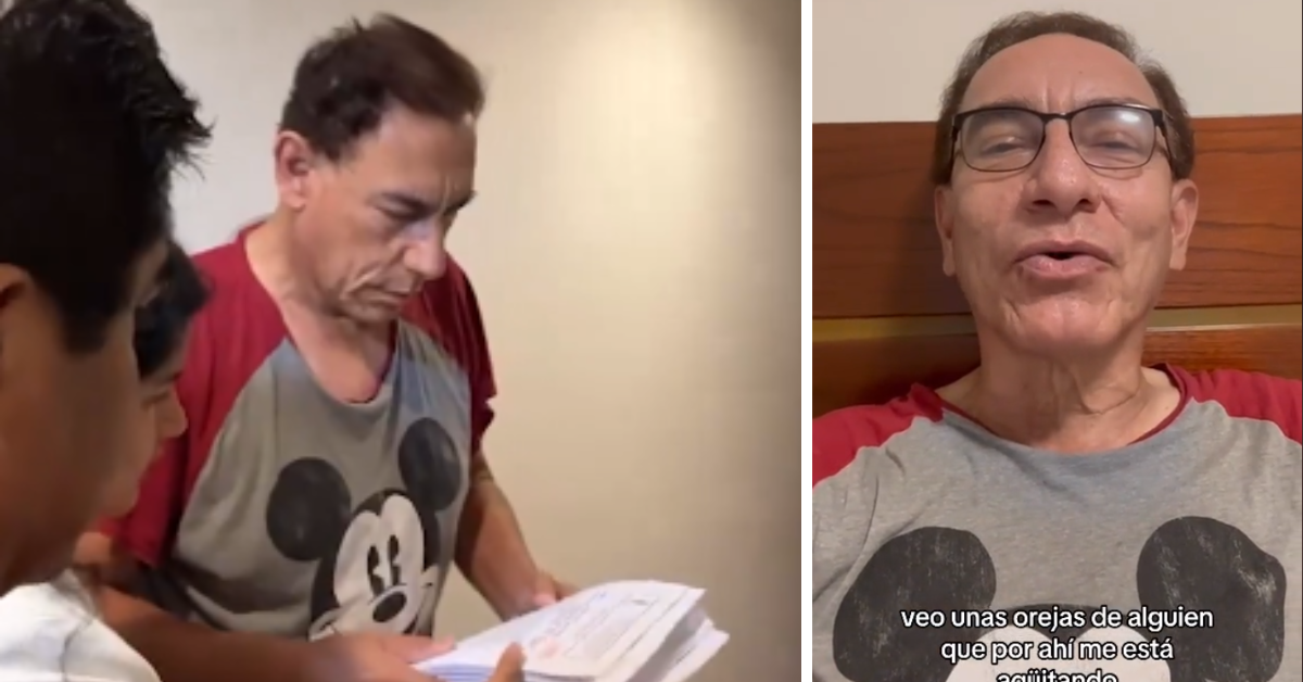 Martín Vizcarra hizo publicación en TikTok vistiendo pijama de Micky ...