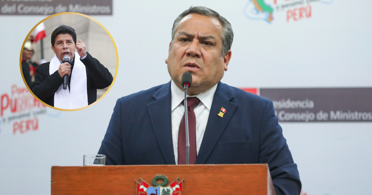 Adrianzén critica uso del cuaderno de ocurrencias: Sería un "método" de Pedro Castillo para seguir a sus ministros
