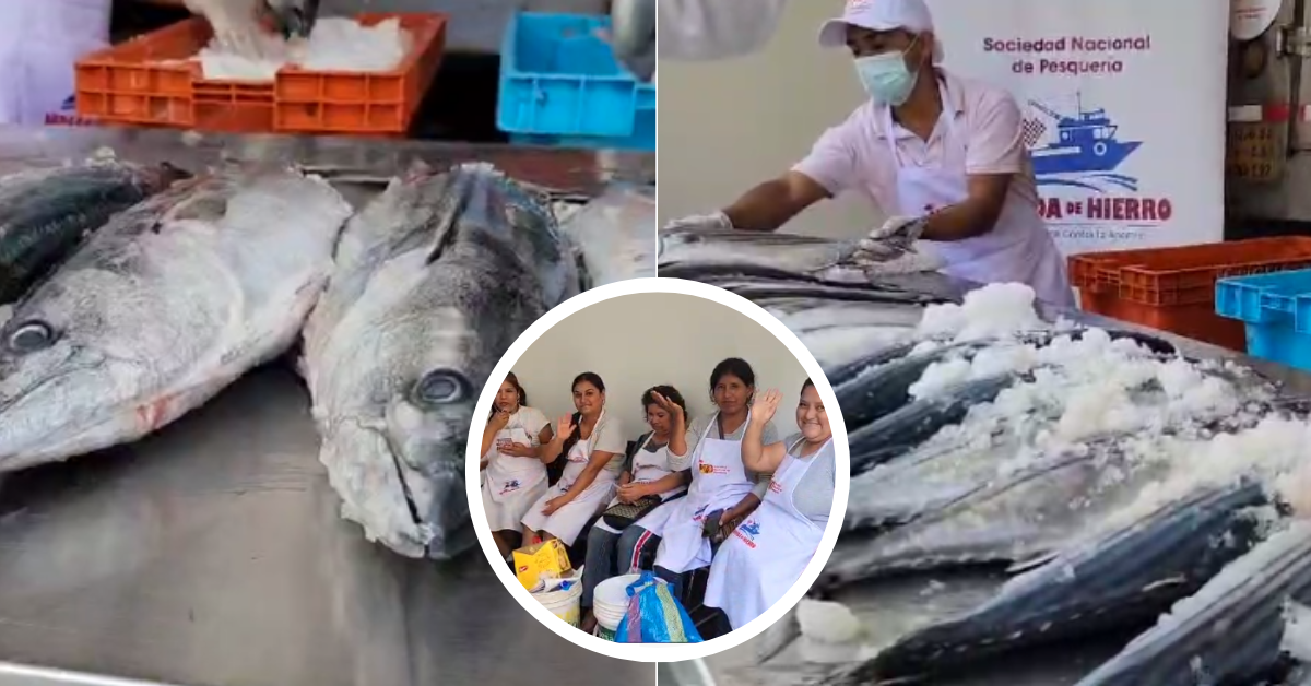 Semana Santa en Exitosa: SNP se une y entrega pescado a más de 25 ollas comunes en Chorrillos
