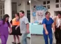 Huaycán: ¡El colmo! Personal de salud realiza celebración durante horario laboral