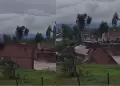 ¡Impactante! El momento exacto donde una vivienda colapsa y cae al río Cunas en Huancayo
